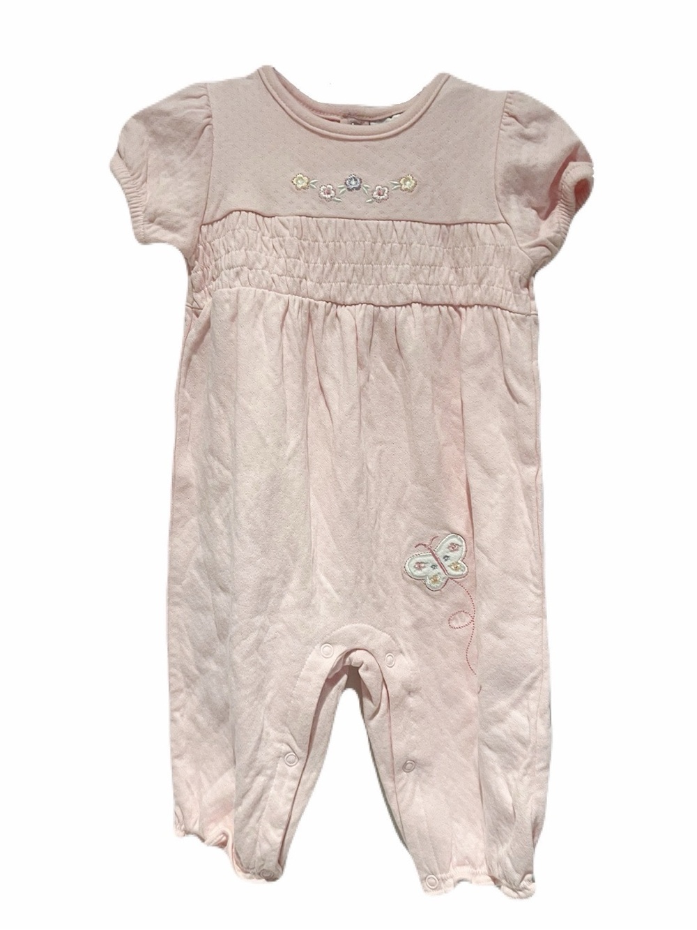 Nursery Rhyme smocked romper
